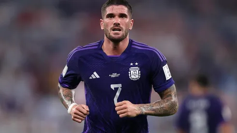 De Paul es una de las dudas que tiene Argentina para los cuartos de final.