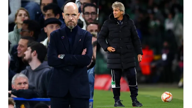 Ten Hag y Pellegrini se enfrentan este sábado en el Benito Villamarín.