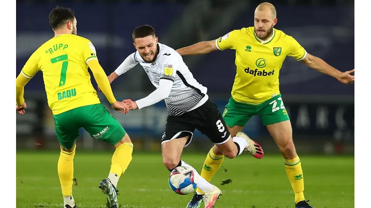 El último duelo entre ambos fue en febrero de 2021, con victoria para el Swansea por 2 a 0.