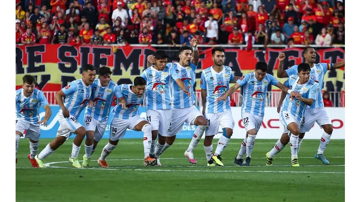 Magallanes celebrando el título de Copa Chile