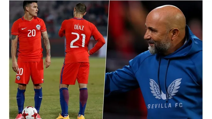 Charles Aránguiz y Marcelo Díaz en La Roja