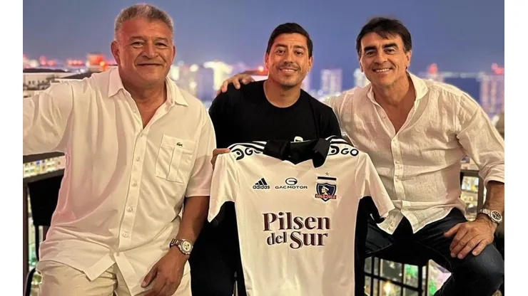 Borghi, Córdova y Quinteros, tres campeones con Colo Colo juntos en Qatar 2022.