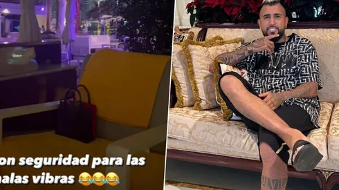 Las ácidas publicaciones de Arturo Vidal en medio de sus vacaciones.