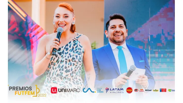 Los animadores Grace Lazcano y Rodrigo Herrera