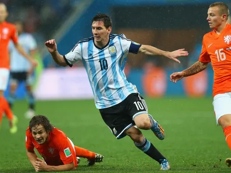 ¿Revancha? así fue el cruce de Argentina y Países Bajos en Brasil 2014