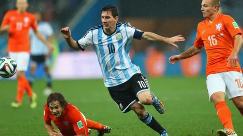 Revisa cómo fue el cruce de Argentina y Países Bajos en Brasil 2014.