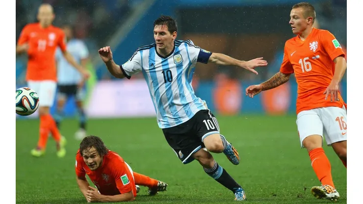 Revisa cómo fue el cruce de Argentina y Países Bajos en Brasil 2014.