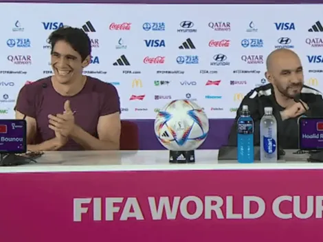 Periodista marroquí llora y agradece a Bounou en conferencia