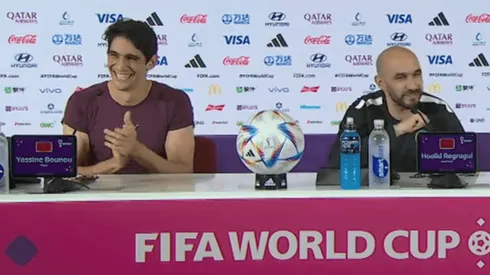 El periodista se ganó los aplausos en la sala de prensa