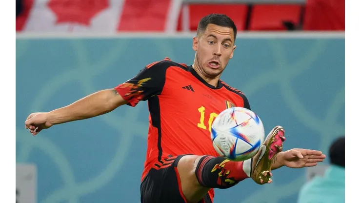 Hazard deja la selección belga tras disputar 126 partidos con 33 goles anotados.