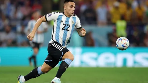 Ante un tímido rendimiento en Qatar 2022, el representante de Lautaro sacó la voz