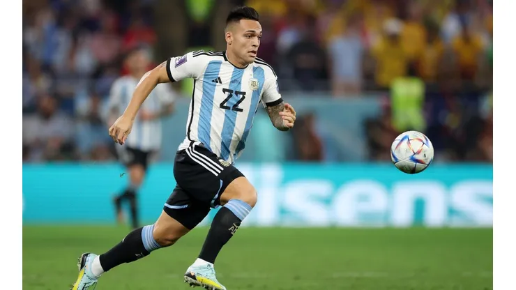 Ante un tímido rendimiento en Qatar 2022, el representante de Lautaro sacó la voz
