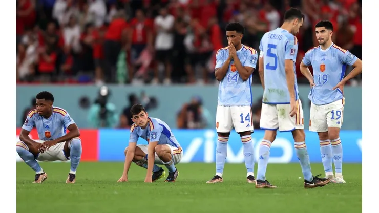 Reacciones y lamento de la prensa española tras la eliminación en Qatar 2022.