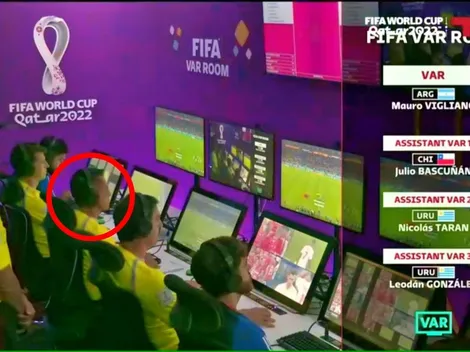 Julio Bascuñán saca vale otro y estará en el VAR en octavos de final