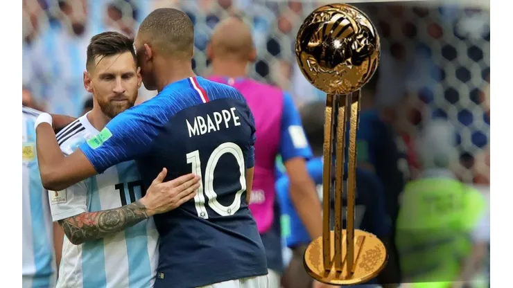 Messi y Mbappé se enfrentaron en octavos de final del Mundial de Rusia 2018