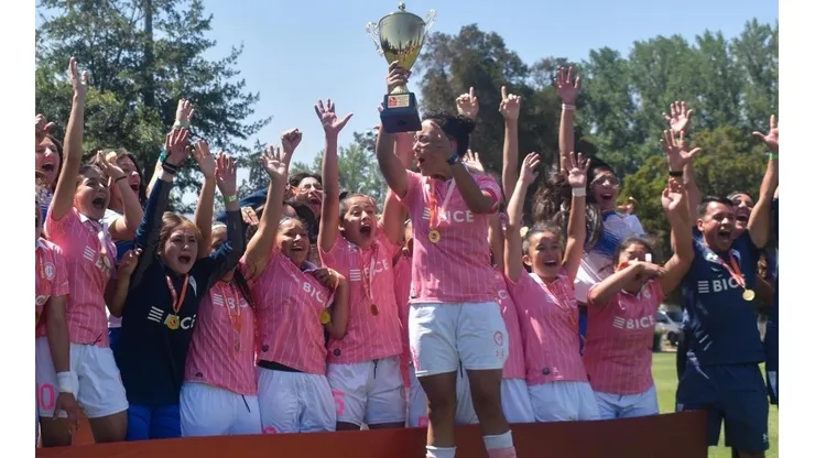 UC Sub 16 vence a Colo Colo Fem y son campeonas del fútbol formativo