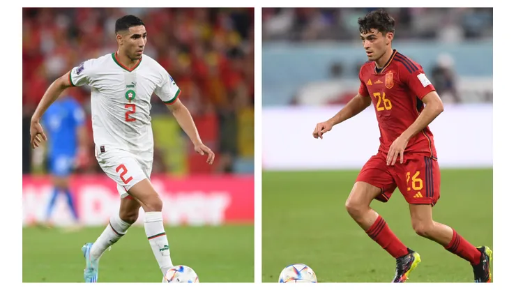 Marruecos y Esapaña se juegan el paso a cuartos de final del Mundial.