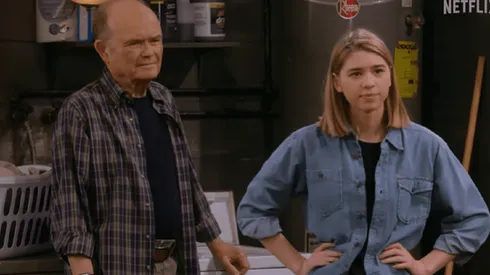 Red Foreman y Leila, la hija de Eric y Donna.