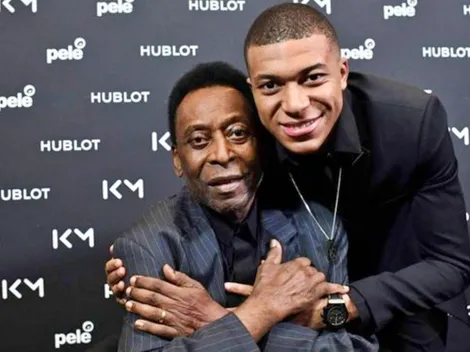 Mbappé le manda fuerza a Pelé: “Oren por el Rey”