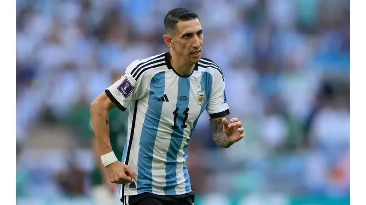 El Fideo fue titular en los tres partidos de la albiceleste por fase de grupos.