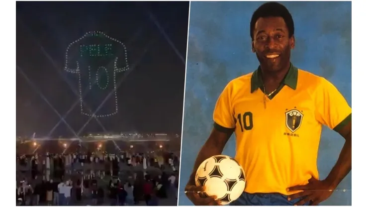 Homenaje de la FIFA a Pelé por las complicaciones de salud de O Rei.
