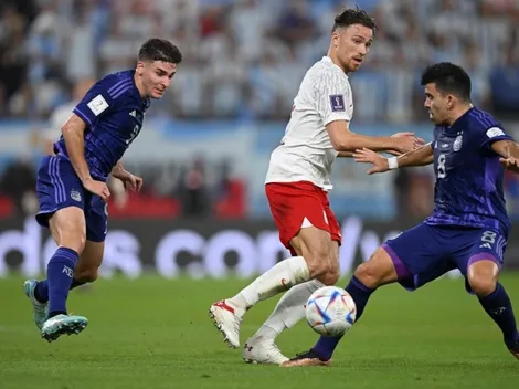 La formación de Argentina sin Di María como titular