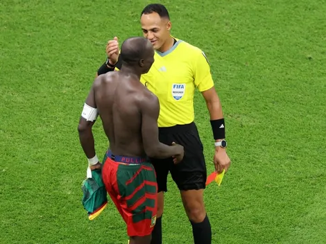 Aboubakar anota agónico gol y se va expulsado por celebrar