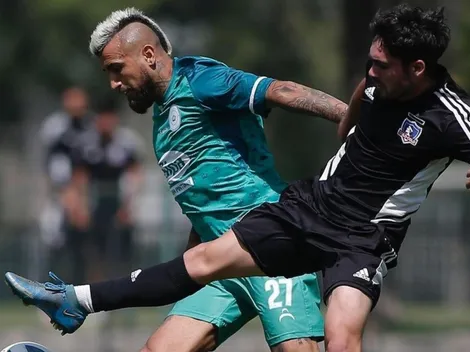 Arturo Vidal se luce en amistoso de Colo Colo y Rodelindo