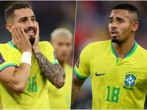 Gabriel Jesús y Alex Telles se pierden lo que resta de mundial