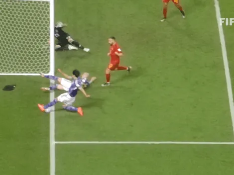 FIFA aclara que balón no salió de la cancha en el gol de Japón