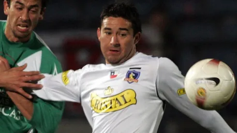 Claudio Bieler defendió la camiseta de Colo Colo en el fútbol chileno.