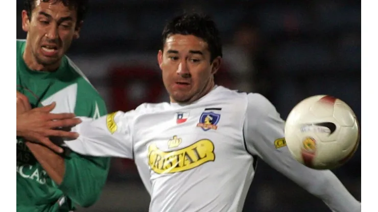 Claudio Bieler defendió la camiseta de Colo Colo en el fútbol chileno.