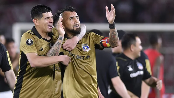 Pavez y Vidal festejan en Barranquilla.