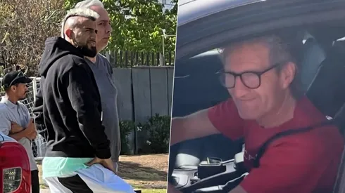 Vida llegó al Monumental para ver al Rodelindo Román.