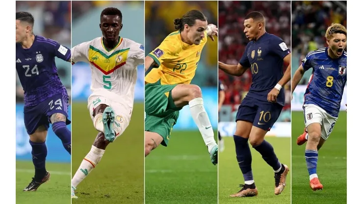 Los cinco continentes representados en Qatar