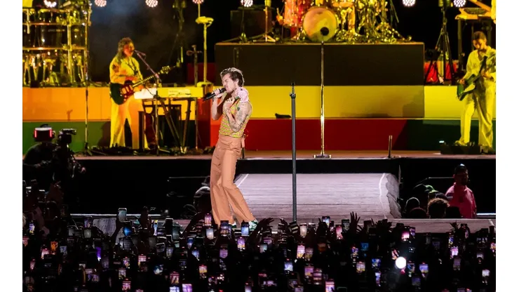 Harry se presentó en un Bicentenario de La Florida copado de fans.