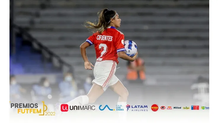 Anaís Cifuentes con la Selección Sub 17