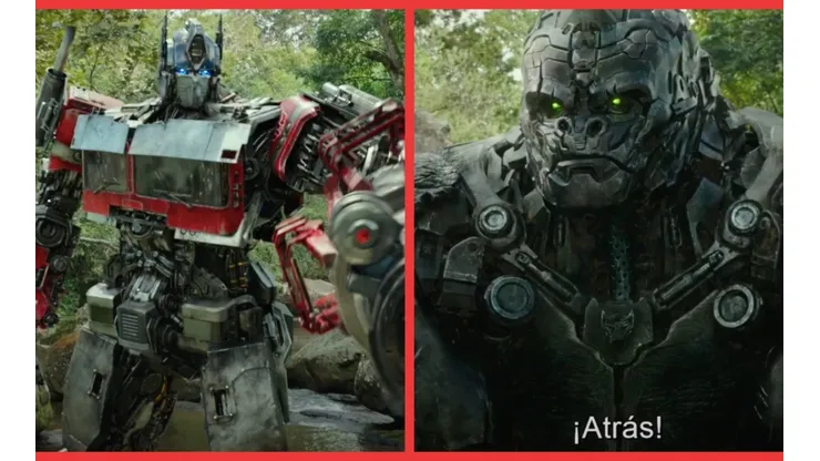 Optimus Prime se encuentra con un nuevo aliado en Trasformers: El Despertar de las Bestias.