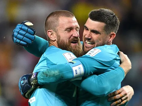 Australia prepara al arquero bailarín si llega a penales ante Argentina