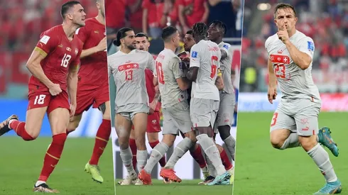 Serbia y Suiza animaron un partido muy caliente