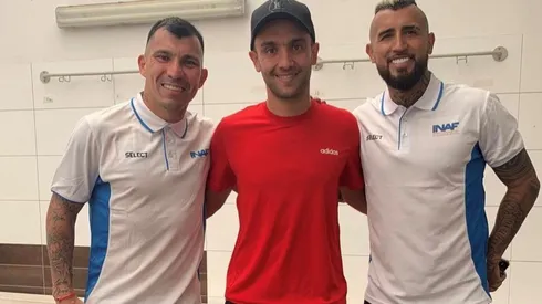 Gary Medel y Arturo Vidal inician juntos su aventura en el INAF.