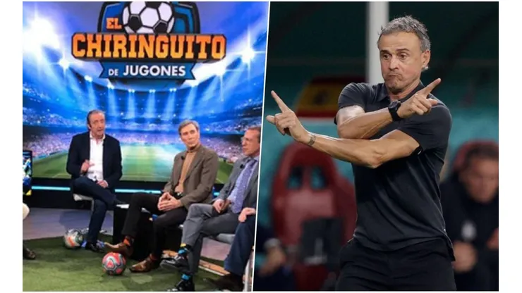 El Chiringuito sostiene que Luis Enrique miente tras sufrida clasificación de España.