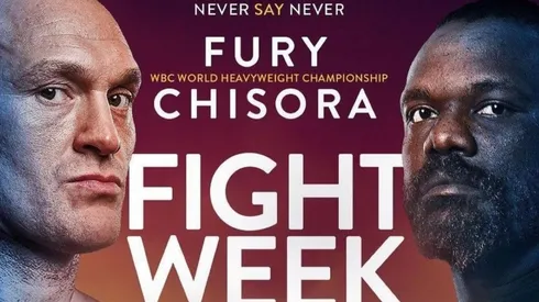 Fury y Chisora se enfrentan una vez más encima del cuadrilátero.