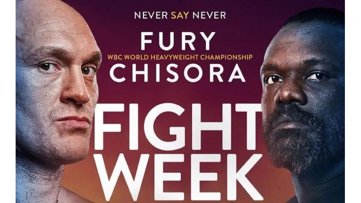 Fury y Chisora se enfrentan una vez más encima del cuadrilátero.
