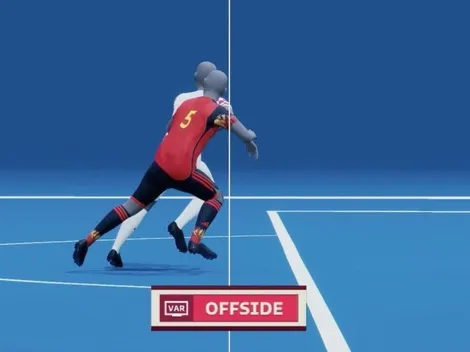 ¿Era o no? El offside que le anula el penal a Croacia ante Bélgica