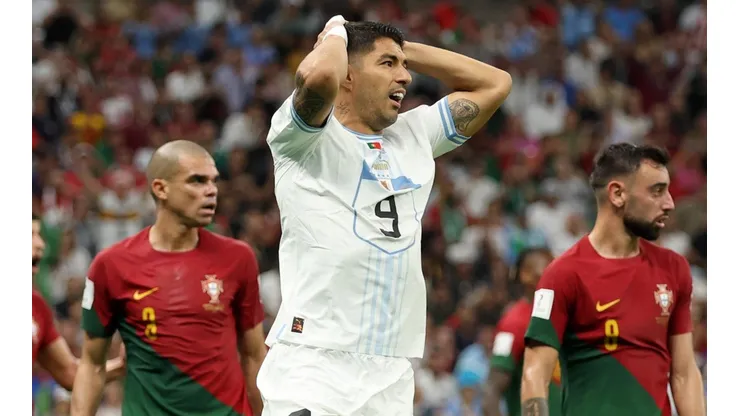 Luis Suárez no ha logrado convertir en Qatar 2022.