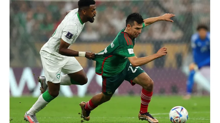 México se impuso a Arabia Saudita, pero no le alcanzó.