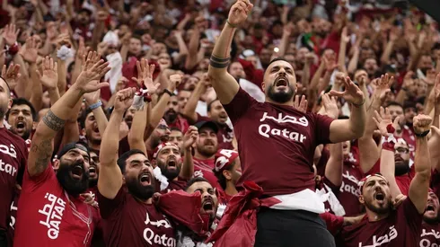 En la foto los hinchas podrían ser perfectamente cataríes, pero también libaneses, egipcios, argelinos o sirios.