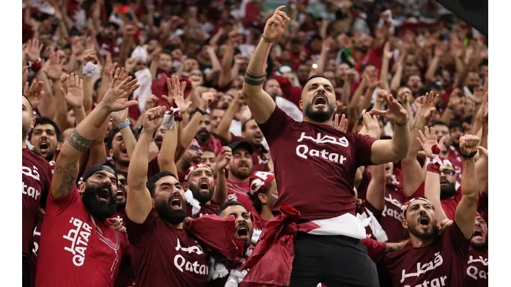 En la foto los hinchas podrían ser perfectamente cataríes, pero también libaneses, egipcios, argelinos o sirios.