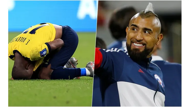Vidal "apoyó" a Ecuador en su último partido en Qatar 2022.